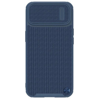 Nillkin Textured S Case for iPhone 14, armored cover with camera cover, blue