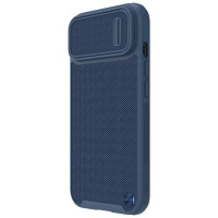 Nillkin Textured S Case for iPhone 14, armored cover with camera cover, blue