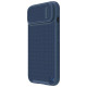 Nillkin Textured S Case for iPhone 14, armored cover with camera cover, blue