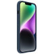 Nillkin Textured S Case for iPhone 14, armored cover with camera cover, blue