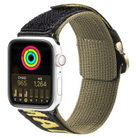 Dux Ducis Strap (Outdoor Version) Apple Watch Ultra strap, SE, 9, 8, 7, 6, 5, 4, 3, 2, 1 (49, 45, 44, 42 mm) nylon strap yellow bracelet