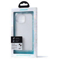 Joyroom Defender Series Case Cover for iPhone 14 Plus Armored Hook Cover Stand Clear (JR-14H3)