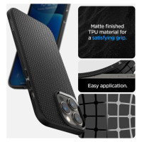 Spigen Liquid Air iPhone 14 Pro Case - Matte Black