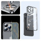 Joyroom 14Q Case case for iPhone 14 Plus case cover with metallic frame black (JR-14Q3-black)