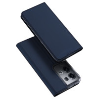 Dux Ducis Skin Pro case for Oppo Reno 8 Pro flip cover card wallet stand blue