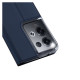 Dux Ducis Skin Pro case for Oppo Reno 8 Pro flip cover card wallet stand blue