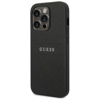 Guess GUHCP14LPSASBBK iPhone 14 Pro 6,1" czarny/black Saffiano Strap