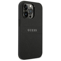 Guess GUHCP14LPSASBBK iPhone 14 Pro 6,1" czarny/black Saffiano Strap