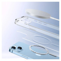Ugreen LP642 Classy Clear Magnetic Protective Case Magnetic Gel Case for iPhone 14 Plus transparent (MagSafe compatible) (90935)