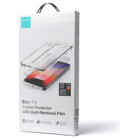 Joyroom Easy Fit Full Screen tempered glass with mounting rack for iPhone 14 Plus (6.7 ") (JR-DH11)