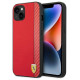 Ferrari FEHCP14MAXRE iPhone 14 Plus 6.7" red/red hardcase Carbon