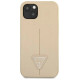 Guess GUHCP13SPSATLE iPhone 13 mini 5,4 "beige / beige hardcase SaffianoTriangle Logo