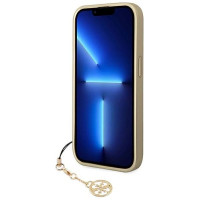 Guess GUHCP14LGF4GBR iPhone 14 Pro 6.1 "brown / brown hardcase 4G Charms Collection