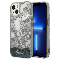 Guess GUHCP14MHGPLHG iPhone 14 Plus 6.7 "gray / gray hardcase Porcelain Collection