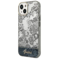 Guess GUHCP14MHGPLHG iPhone 14 Plus 6.7 "gray / gray hardcase Porcelain Collection