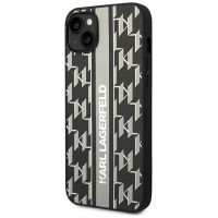 Karl Lagerfeld KLHCP14MPGKLSKG iPhone 14 Plus 6.7 "hardcase gray / gray Monogram Stripe