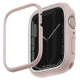 Uniq Moduo case for Apple Watch 4/5/6/7/8/SE/SE2 44/45mm - pink and white