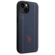 U.s. Polo Assn. US Polo USHCP14SPFAV iPhone 14 6.1" navy blue/navy blue Leather Stitch
