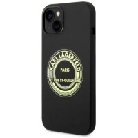 Karl Lagerfeld KLHCP14MSRSGRCK iPhone 14 Plus 6.7 "hardcase black / black Silicone RSG