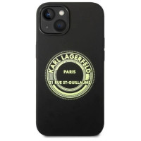 Karl Lagerfeld KLHCP14MSRSGRCK iPhone 14 Plus 6.7 "hardcase black / black Silicone RSG