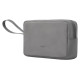 Baseus EasyJourney Series small travel bag phone pouch, headphones and other small items gray