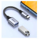 Ugreen OTG adapter cable USB-C (male) - USB-A (female) 5Gb/s 0.15m black (US378)