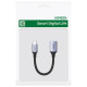 Ugreen OTG adapter cable USB-C (male) - USB-A (female) 5Gb/s 0.15m black (US378)