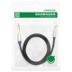 Ugreen AV127 10625 audio TRS cable mini jack 3.5mm / jack 6.35mm 1m - gray