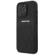 Mercedes AMG AMHCP13LOSDBK iPhone 13 Pro / 13 6.1" black/black hardcase Leather Curved Lines