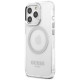 Guess Metal Outline MagSafe case for iPhone 13 Pro / iPhone 13 - silver