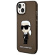 Karl Lagerfeld Ikonik Karl case for iPhone 14 Plus - black