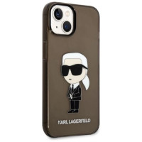 Karl Lagerfeld Ikonik Karl case for iPhone 14 Plus - black