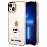 Karl Lagerfeld Ikonik Choupette case for iPhone 14 - pink