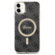 Guess Set Guess GUBPN61H4EACSK Case+Charger iPhone 11 6.1" black/black hard case 4G Print MagSafe