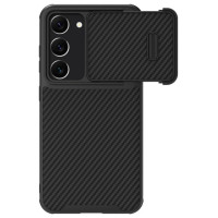 Nillkin Synthetic Fiber S Case for Samsung Galaxy S23, camera cover, black