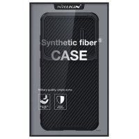 Nillkin Synthetic Fiber S Case for Samsung Galaxy S23+, camera cover, black
