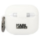 Karl Lagerfeld KLA3RUNCHH AirPods 3 cover white/white Silicone Choupette Head 3D