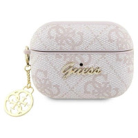 Guess GUAP2G4GSMP AirPods Pro 2 cover pink/pink 4G Charm Collection