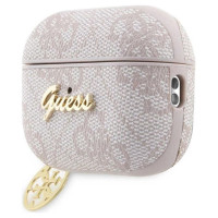 Guess GUAP2G4GSMP AirPods Pro 2 cover pink/pink 4G Charm Collection