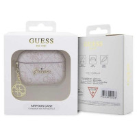 Guess GUAP2G4GSMP AirPods Pro 2 cover pink/pink 4G Charm Collection