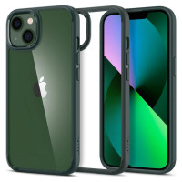 Spigen Ultra Hybrid iPhone 13 Case - Dark Green