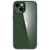 Spigen Ultra Hybrid iPhone 13 Case - Dark Green