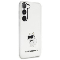 Karl Lagerfeld KLHCS23MHNCHTCT S23+ S916 transparent hardcase Ikonik Choupette