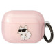 Karl Lagerfeld KLAPHNCHTCP Airpods Pro cover pink/pink Ikonik Choupette