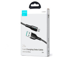Joyroom Premium Series A13 USB-A / micro USB 2.4A cable 2m - black