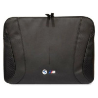 BMW Carbon&Perforated sleeve for a 14" laptop - black