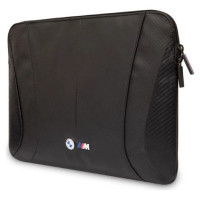 BMW Carbon&Perforated sleeve for a 14" laptop - black