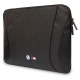 BMW Carbon&Perforated sleeve for a 14" laptop - black