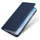 Dux Ducis Skin Pro Case for Honor Magic5 Flip Card Wallet Stand Blue