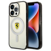 Ferrari FEHMP14LURKT iPhone 14 Pro 6.1" clear/transparent hardcase Outline Magsafe